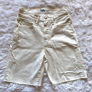 White Jeans Shorts